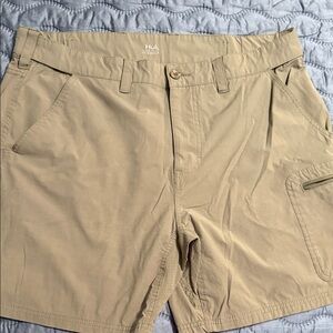 Huk Men's Cargo Shorts in Tan